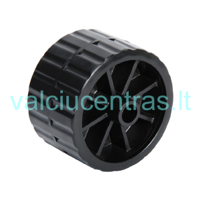 Valčių priekabų ratukas  75x120mm (Ø 17mm)